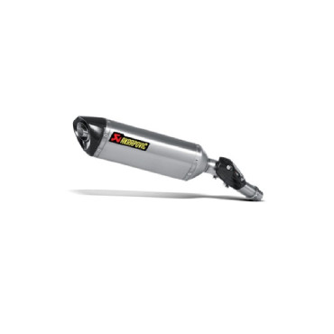 TERMINALE DI SCARICO AKRAPOVIC OMOLOGATO Linea Slip on (TITANIO) PER KAWASAKI VERSYS 1000 (2012-2016)