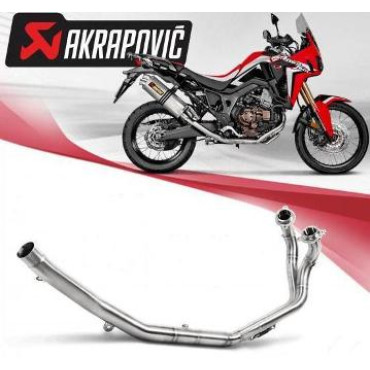 Collettore scarico in inox, AKRAPOVIC per HONDA CRF1000L AFRICA TWIN (2016-2017)