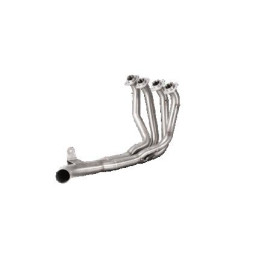 Collettore Optional in inox AKRAPOVIC per KAWASAKI Z 900 (2017). Se montato sui silenziatori omologati si perde la omologazione.
