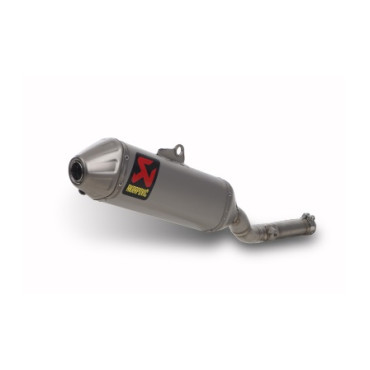 Terminale di scarico Slip-On Line (Titanium) Silenziatore fodero in Titanio per KAWASAKI KX 450 F (2016)