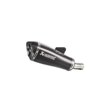 Terminale di scarico AKRAPOVIC Slip-On Line (Titanium) Silenziatore omologato per BMW R 1200 RS (2017) R 1200R (2017>)