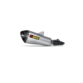 TERMINALE DI SCARICO AKRAPOVIC Slip-on (TITIANIO) OMOLOGATO PER BMW R 1200 R / R 1200 RS (2015-2016)