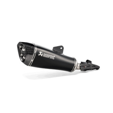 TERMINALE DI SCARICO OMOLOGATO NERO AKRAPOVIC SLIP ON (TITANIO) BMW R 1250 R / RS (2019>)
