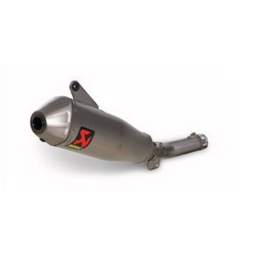 Silenziatore Akrapovic linea slip-on fodero titanio 112 DB NON omologato per YAMAHA YZ 250 F (2014) - WR 250 F (2015)