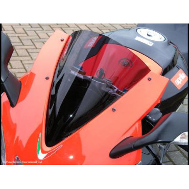 Vetri Airflow (Double Bubble) TRASPARENTE POWERBRONZE per APRILIA RS4 125 10-13/RSV4 APRC 09-13/RSV4 FACTORY 09-13