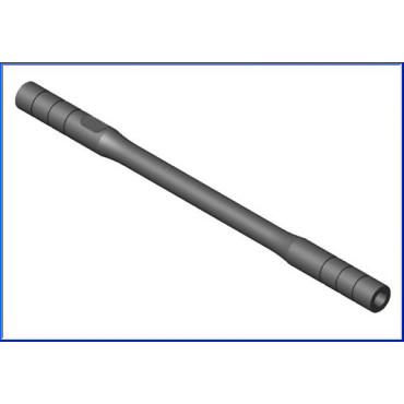 Asta Cambio A Femmina/Femmina (Alluminio anodizzato nero) Lunghezza 13.50 mm