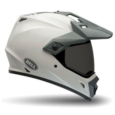 Casco MX-9 ADVENTURE SOLID WHITE Casco MX-9 ADVENTURE SOLID WHITE