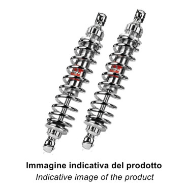 Coppia di ammortizzatori posteriore Bitubo WMB 03 per HARLEY-DAVIDSON 883 DE LUXE (88-93) - 883 SPORTSTER (88-06) - 883 SPORTSTER R (04-07) - XL 883R SPORTSTER (09-13) - XL 883 N IRON (09-13) - XL 1200N (09-12) - EL. GLIDE ULTRA CL (90-07)