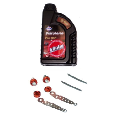 BITUBO - Kit fork pistoni compressione estensione - Lamelle/olio per DUCATI MULTISTRADA ABS 1200 TOURING (2015-2017)