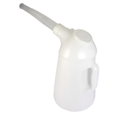 CARAFFA GRADUATA PER BENZINA 5 LITRI CON FLESSIBILE