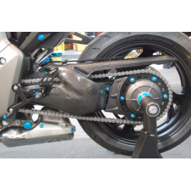Copri Catena in Carbonio LIGHTECH per HONDA CB 1000 R (2008/2015)