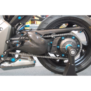 Copri Catena in Carbonio LIGHTECH per HONDA CB 1000 R (2008/2015)