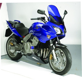 Puntale Motore in ABS POWERBRONZE Colore Carbon Look Griglia Argento per HONDA CBF 1000 (2006/2009)