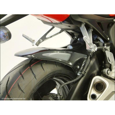 Parafango Posteriore  Colore BIANCO - RETINA ARGENTO per HONDA CBR1000RR 08-13 (ABS MODEL)
