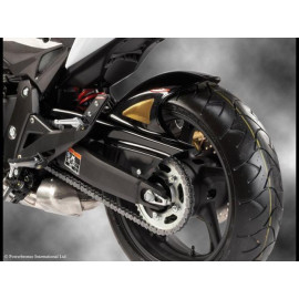 Parafango Posteriore  Colore BIANCO - RETINA ARGENTO per HONDA CBR600F (11-13) / CB600 HORNET (11-13)