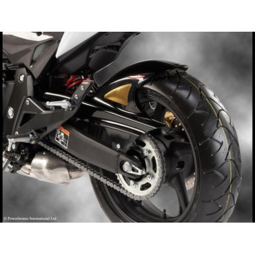 Parafango Posteriore  Colore BIANCO - RETINA ARGENTO per HONDA CBR600F (11-13) / CB600 HORNET (11-13)
