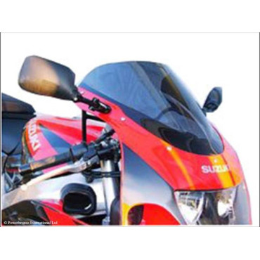 Vetri Airflow (Double Bubble) TRASPARENTE POWERBRONZE per SUZUKI GSXR600RV/W96-97/98-00/GSXR750WT/X96-99