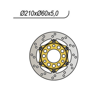 Disco freno POSTERIORE NG per SUZUKI BURGMAN 400 (2003-2006) Disco freno POSTERIORE NG per SUZUKI BURGMAN 400 (2003-2006)
