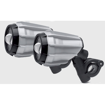 GIVI - LED PROJECTORS - Coppia proiettori antinebbia, universali, con tecnologia led e corpo in alluminio.