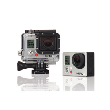 A Micro Camera Telecamera GoPro HERO 3 SILVER (11 MP 1080p a 30 fps) A Micro Camera Telecamera GoPro HERO 3 SILVER (11 MP 1080p a 30 fps)