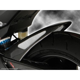 Parafango Posteriore Colore CARBON LOOK-SILVER MESH per HONDA CB1000R (08-13)