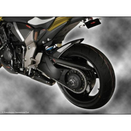 Parafango Posteriore Colore CARBON LOOK-SILVER MESH per HONDA CB1000R (08-13)