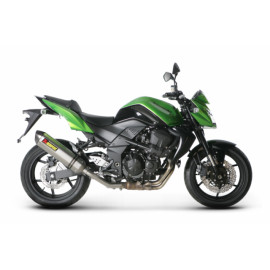 Terminale di scarico Akrapovic SPLIT-ON Esagonale CARBONIO - fondello Carbonio con DB-Killer NON Omologato KAWASAKI Z 750 / Z 750 R (2007/2012) (2007-2012>)