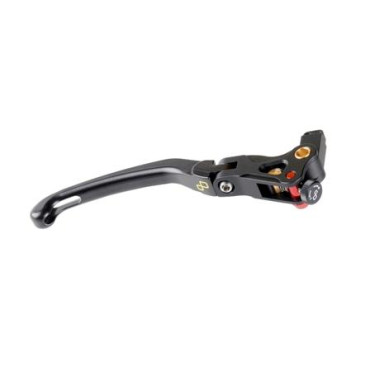 Leva Freno Ribaltabile LIGHTECH con regolazione a Destra per KAWASAKI Z 750 R (2011-2012) - Z 1000 (2007-2016) - Z 1000 SX (2011-2016) - SUZUKI GSXR 600/750 (2004-2016) - GSX R 1000 (2005-2016)