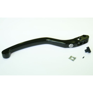 Leva di ricambio curva per pompe radiale Brembo con interasse 20, (leva + pomello + spina + clip) Leva di ricambio curva per pompe radiale Brembo con interasse 20, (leva + pomello + spina + clip)