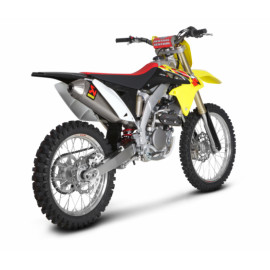 Scarico Completo in TITANIO Akrapovic evolution fodero in  Titanio e DB-Killer NON Omologato 112 DB SUZUKI RM-Z 250 (2010/2016)