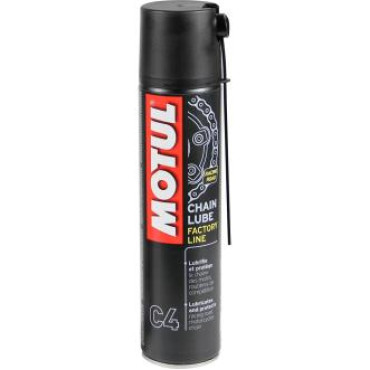 Spray Grasso Catena Lubrificante C4  MOTUL CHAINLUBE FACTORY LINE 400 ml