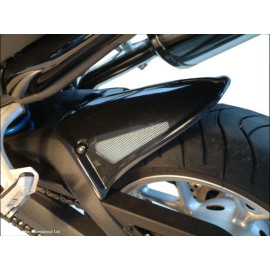 PARAFANGO POSTERIORE colore  CARBON LOOK-SILVER MESH TRIUMPH TIGER 1050 (07-12)