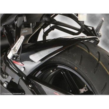 Parafango Posteriore  Colore NERO - RETINA ORO per KAWASAKI ZX6-R (07-08)