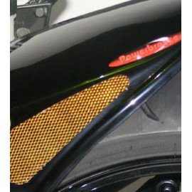 Parafango Posteriore  Colore - Nero Lucido con Griglia Oro - per KTM 790 DUKE (2018>)