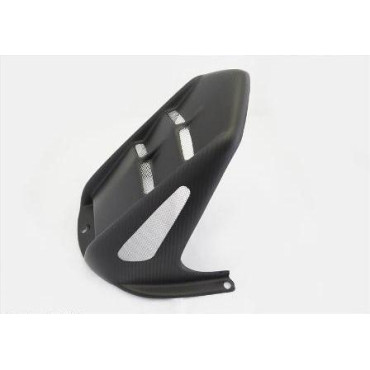 Parafango Posteriore  Colore CARBONIO - RETINA ARGENTO per KAWASAKI ZX10-R (11-16)