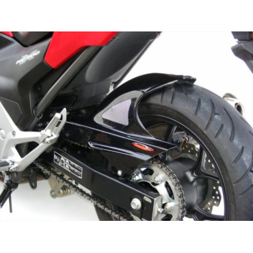 Parafango Posteriore  Colore BIANCO - RETINA ARGENTO per HONDA NC700S (12-14) / NC700X (12-14) / INTEGRA 700 (12-14)