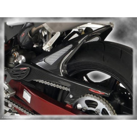 PARAFANGO POSTERIORE colore BIANCO - RETINA ARGENTO per YAMAHA YZF1000R1 (09-13)