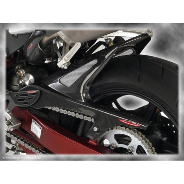 PARAFANGO POSTERIORE colore BIANCO - RETINA ARGENTO per YAMAHA YZF1000R1 (09-13)