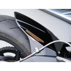 PARAFANGO POSTERIORE Colore BIANCO - RETINA ARGENTO per TRIUMPH STREET TRIPLE 13-14/STREET TRIPLE R 13-14