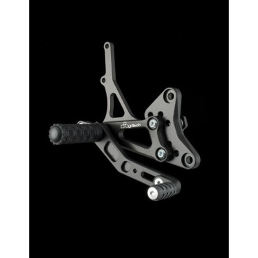 Pedane regolabili con poggiapiede fisso Lightech HONDA CBR 250 R  (2010-2012>)