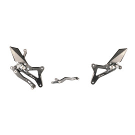 Pedane regolabili con poggiapiede FISSO Lightech YAMAHA R1 (2009-2014)