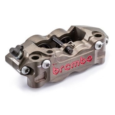 Pinze radiali Brembo per dischi fascia frenante 30 mm Th 6 mm - DX CNC P4-32/36 pist. Alluminio (senza pastiglie) - interasse 108 mm