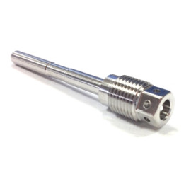 Perno Pinza Freni Filettato Inox Front Race Lunghezza Non Filettata 51mm - Diametro Non Filettato ø 6mm