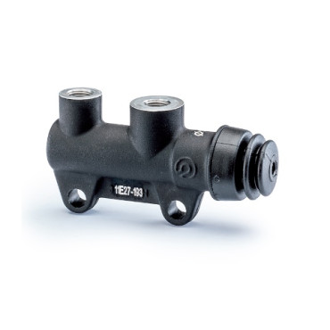 Pompa freno posteriore Brembo MASTER CYLINDER PS 13 attacco 90°- USO SOLO CON POMPA POLLICE -