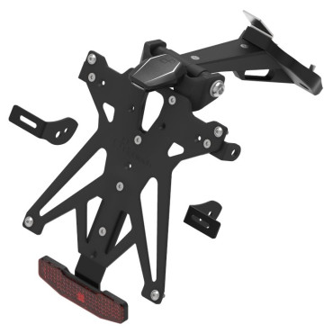Porta targa Completo di foro per frecce luce targa e catadiottro per DUCATI PANIGALE V4 (2018-2021)