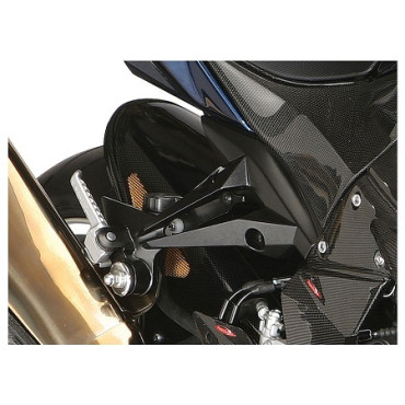 Parafango Posteriore NERO - RETINA NERA per KAWASAKI Z1000 (07-09)
