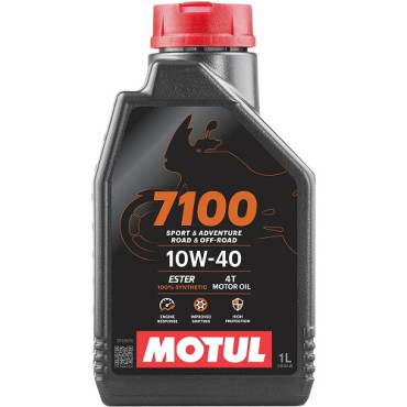 OLIO MOTORE 4T MOTUL 100% Sintetico 7100 10/40 OLIO MOTORE 4T MOTUL 100% Sintetico 7100 10/40