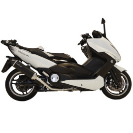 Scarico NERO LEOVINCE FULL SYSTEM per YAMAHA T-MAX 500 (2008-2011)
