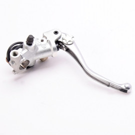 Pompa Freno Anteriore Radiale Brembo PR 15 silver senza serbatoio