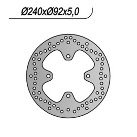 Disco Freno NG  Posteriore per YAMAHA X MAX 250 (2005>) - X CITY 125 - VERSITY 300